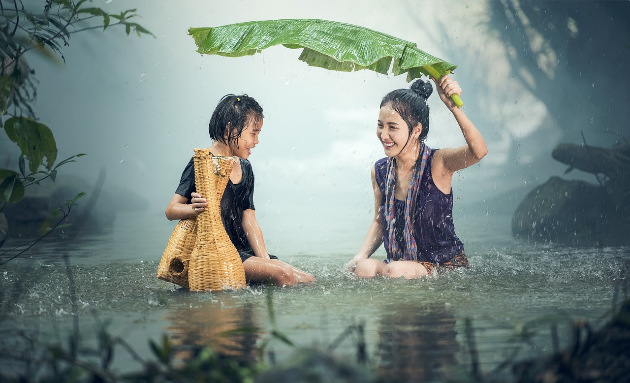 ¿Cómo hacer una historia de un hombre bajo la lluvia?